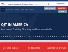 Tablet Screenshot of ojt.com